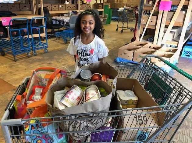 Boise Elementary School Student Helps Meridian Food Bank