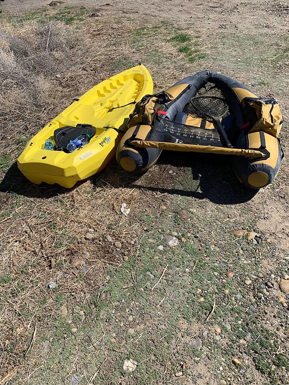 Kayak Fly Fishing Outside The Treasure Valley