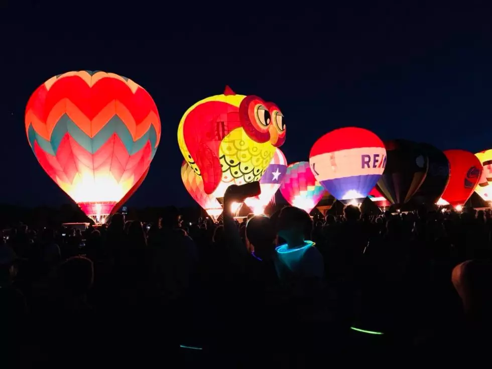 Excited for the Night Glow for Spirit of Boise Balloon Classic 2019