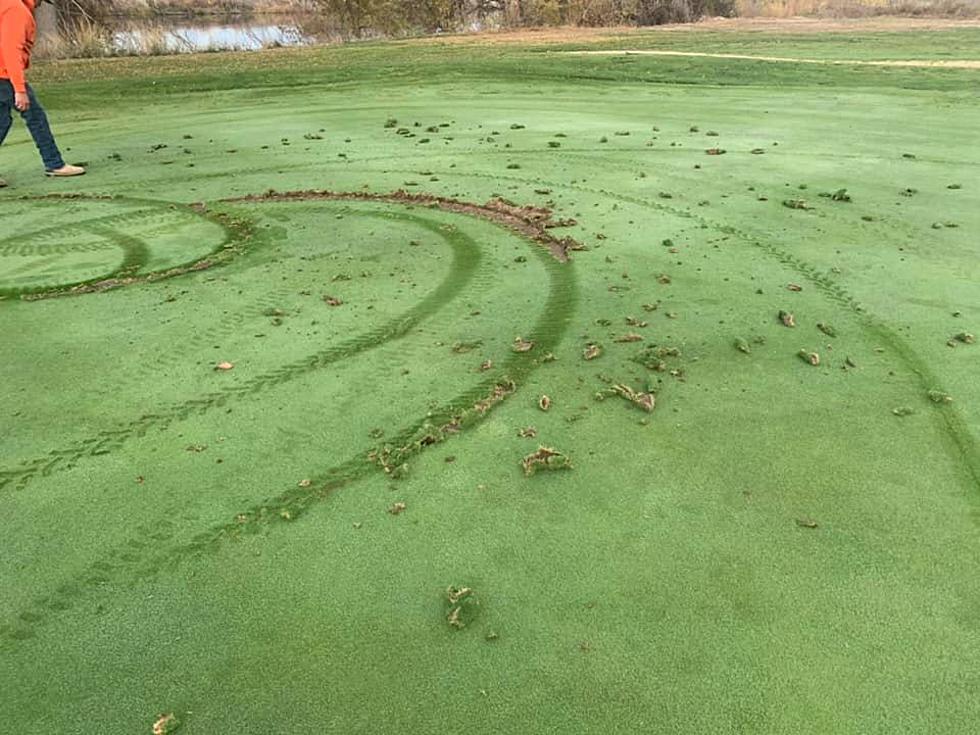Four Wheeler Damages Canyon County Golf Course in an Act of Vandalism
