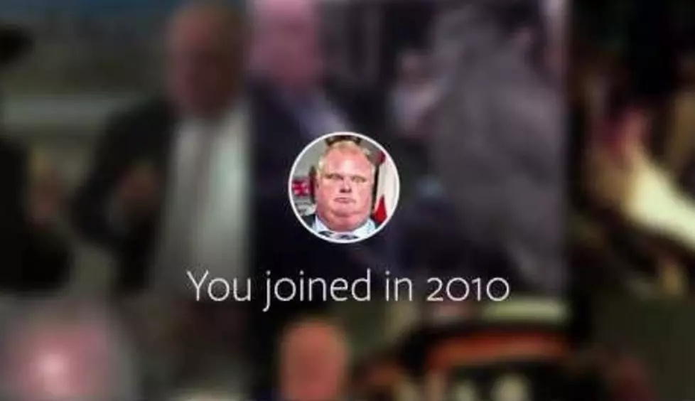 Toronto’s Crack Mayor Rob Ford Gives You A Look Back Facebook Movie You Actually Want to Watch [VIDEO]