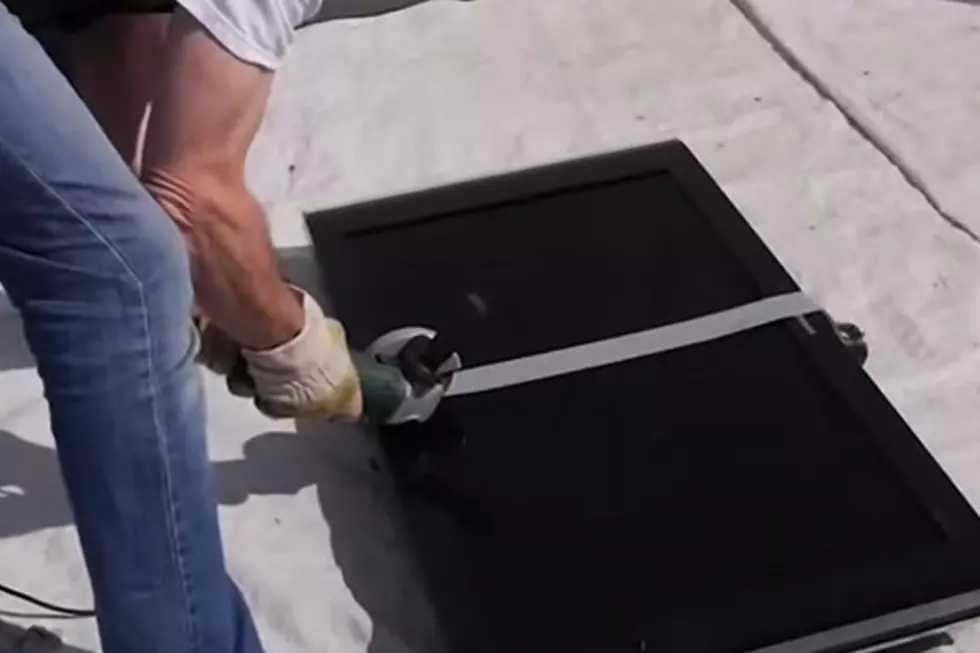 Guy Saws Possessions in Half to Get Back At Ex [VIDEO]