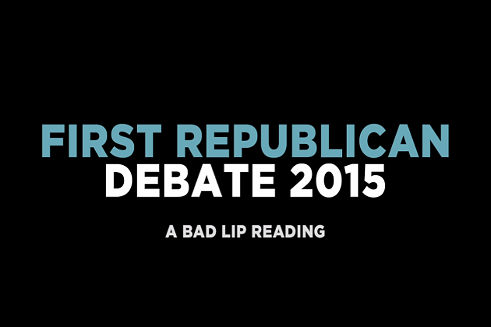  Lip Reading of  Republican Debate 