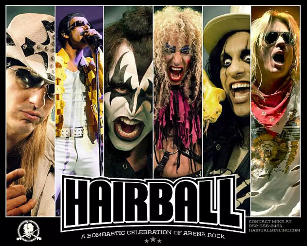 Minnesota’s Best Glam Rock Band – Hairball – Plays Bernicks Arena