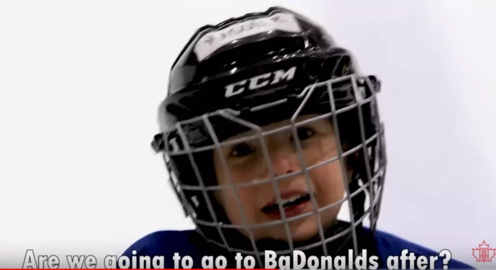 WATCH: Dad Mic’d Up His 4-Year Old On The Ice