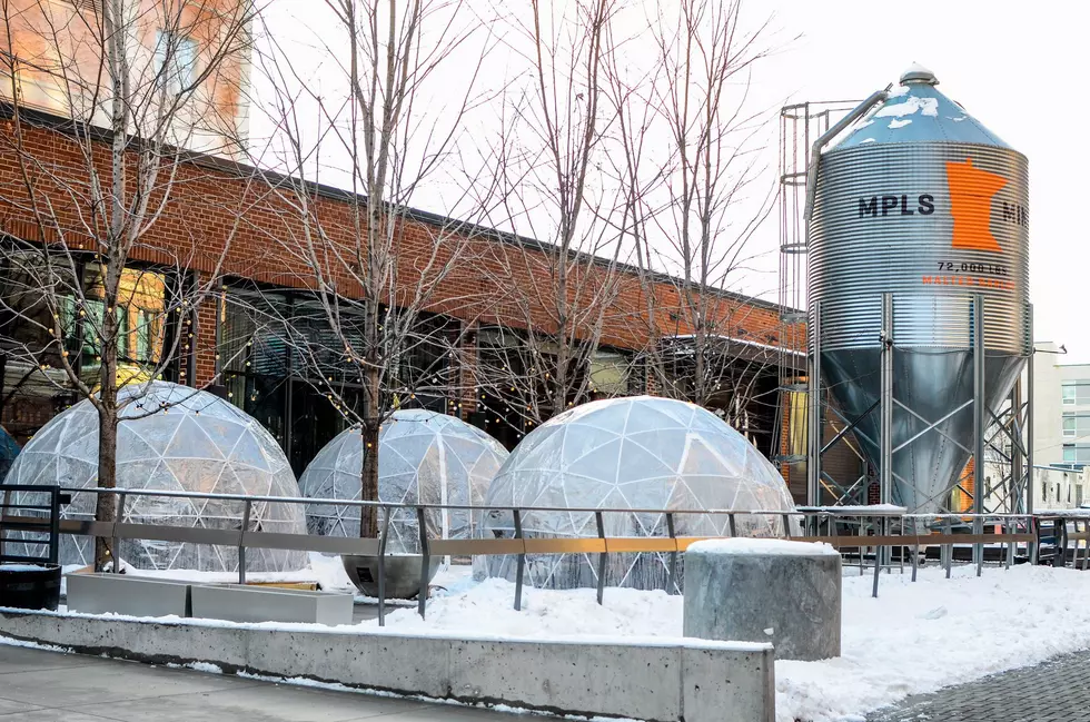 Enjoy Patio Dining in the Winter- Domes in Minneapolis