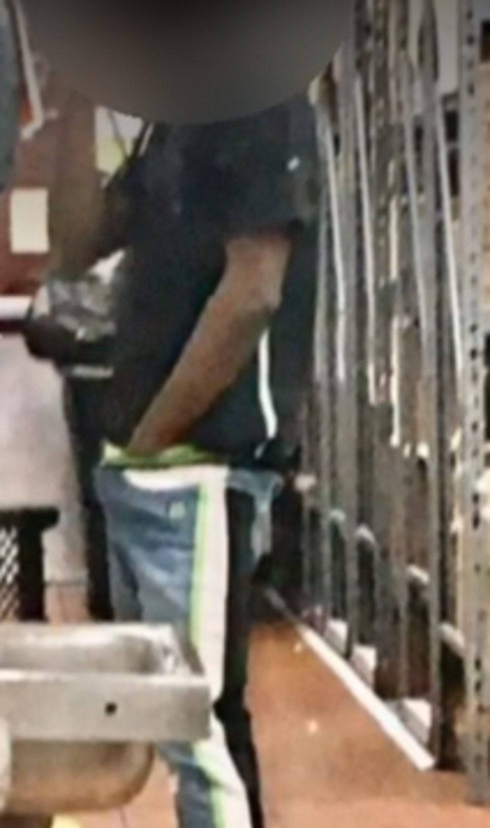 McDonald's Employee Caught Scratching His McJunk