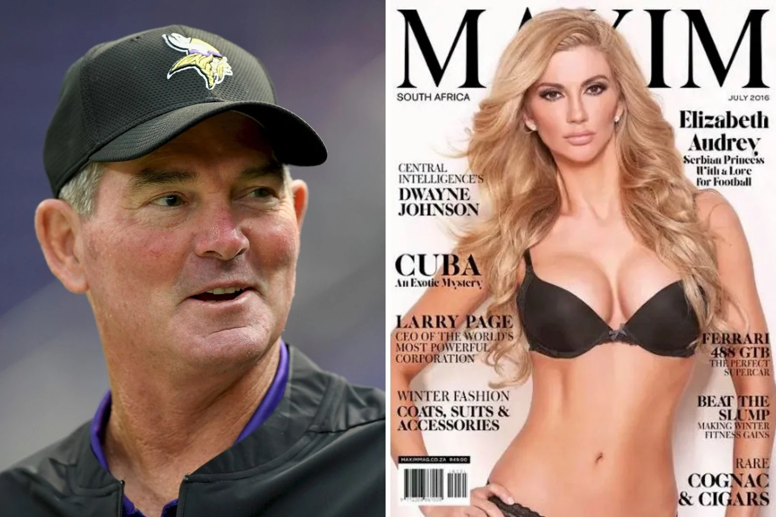 Vikings Coach Zimmer Has A Hot Rumored Girlfriend pic picture