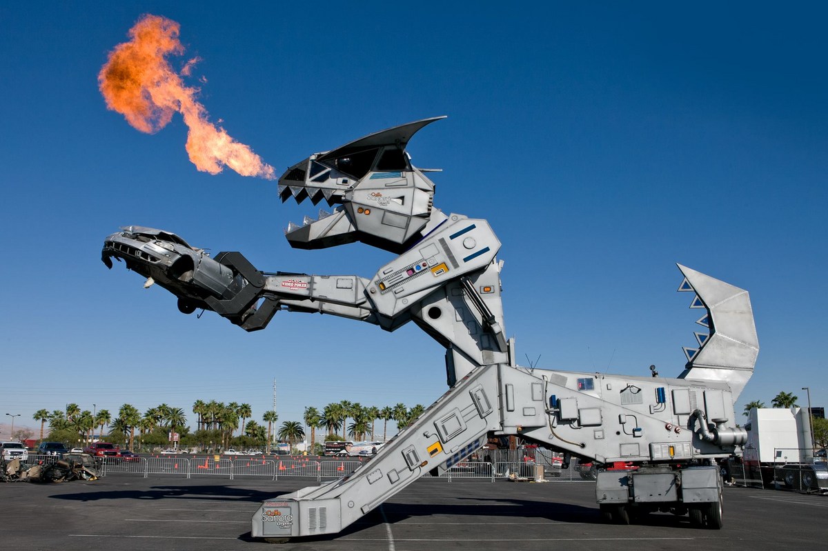 Monster Trucks & Fire Breathing Robosaurus at Benton County Fair