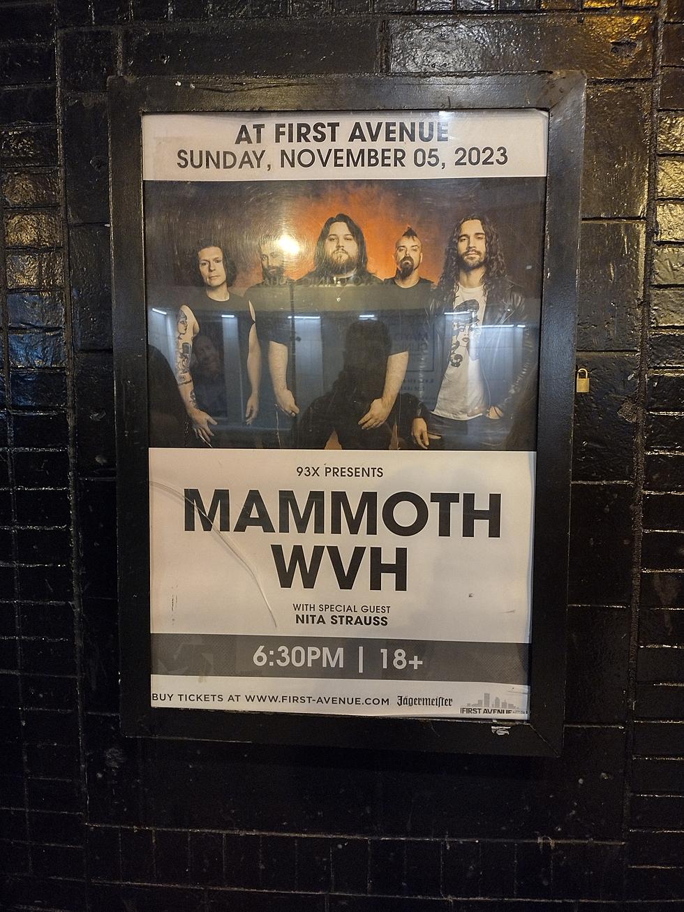 [LOOK] Pics From Mammoth WVH at First Avenue in Minneapolis