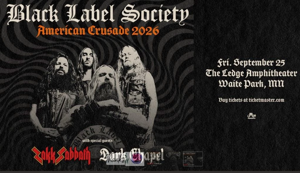 Black Label Society Tour: Concert Details For September 2026