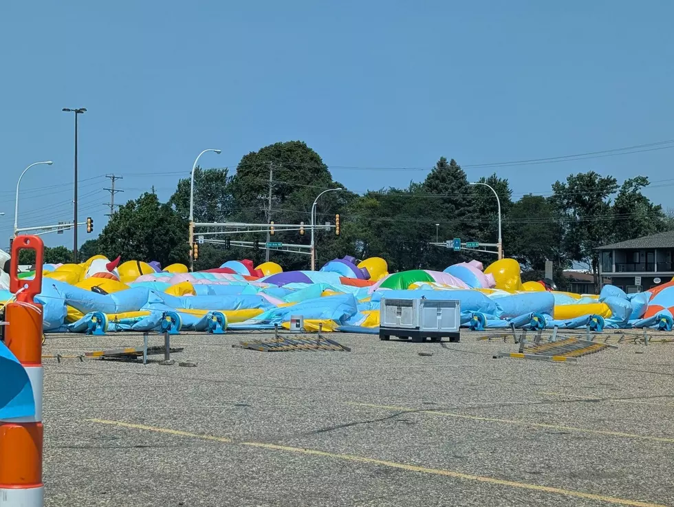 IT’S HUGE! When It’s Inflated – It’s the Largest Bounce House in the World