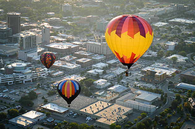 Michelle Heart Cam: Spirit of Boise Balloon Classic From the Air [PHOTOS]