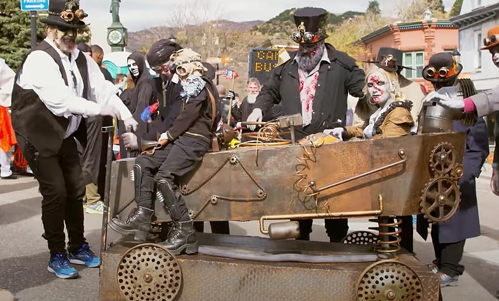 Emmett Puts a Curious New Spin On Halloween With Spooky Coffin Races