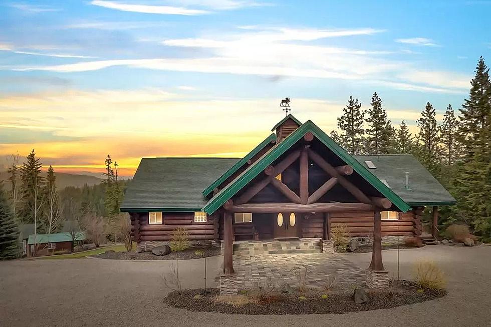 You Can Literally Climb the Walls At This Unbelievable $2 Million Idaho Log Cabin