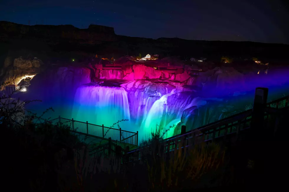 Jaw Dropping Light Show Will Light Up Idaho’s Most Famous Waterfalls