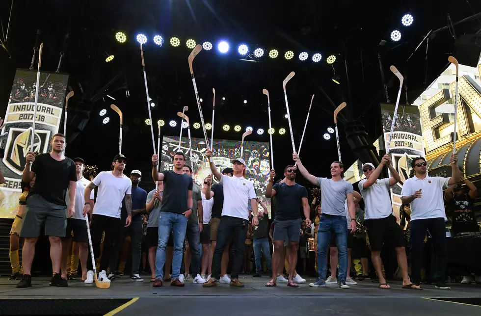 Vegas Golden Knights Host "Stick Salute To Vegas And Our Fans" Event