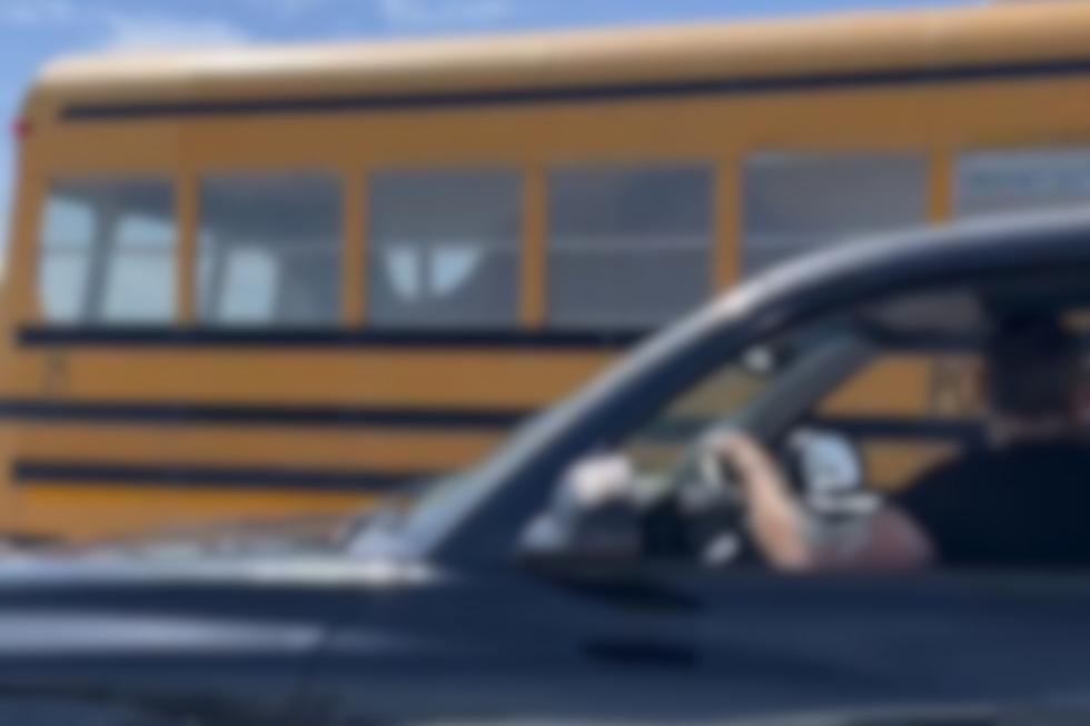 Social Media Goes Crazy For A Camel Riding An Idaho School Bus