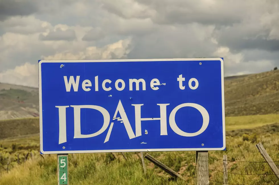 Idaho Welcome Sign