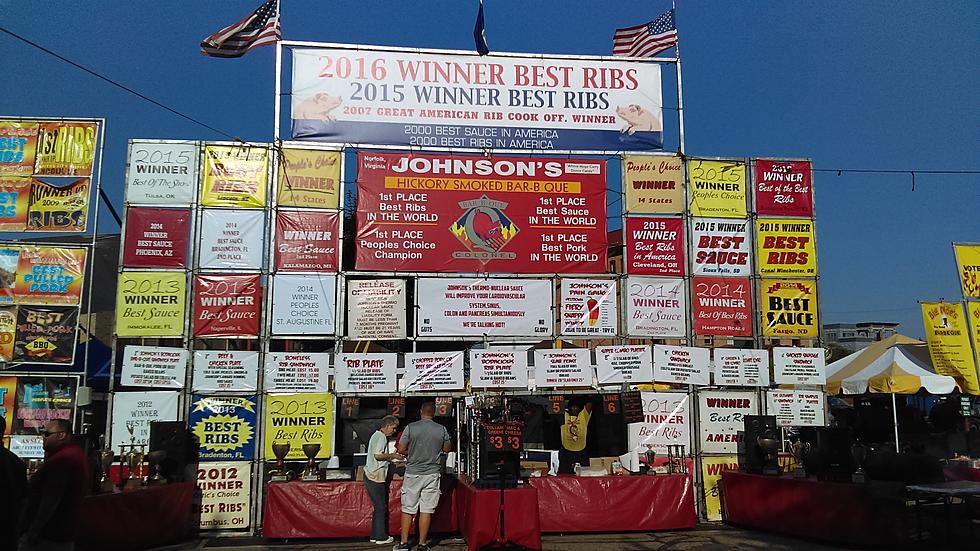The Incredible Team Banners of the Kalamazoo Ribfest 2016 Vendors and Competitors