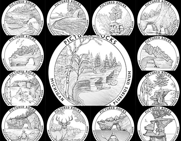 One of These Designs Will Be Michigan&#8217;s Next State Quarter Honoring Pictured Rocks National Lakeshore