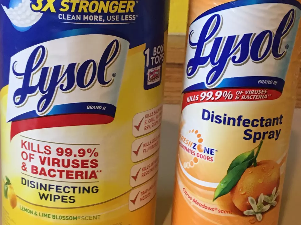 Feds List Approved Cleaning Products To Fight Coronavirus Germs