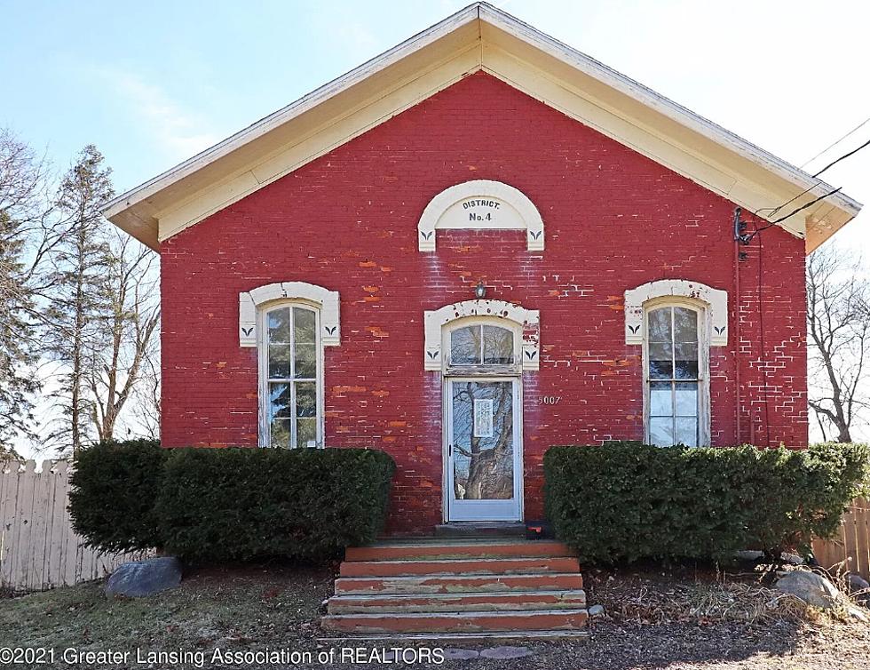 This Old Michigan School House Is Currently For Sale In Mason