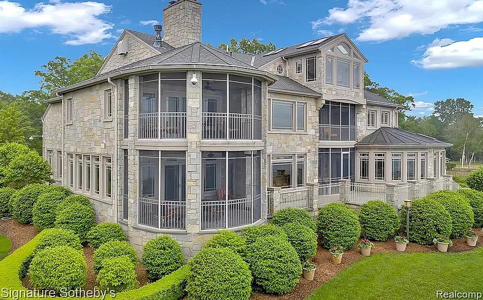 Take A Look Inside This Michigan Mansion That Sits Right On The Lake