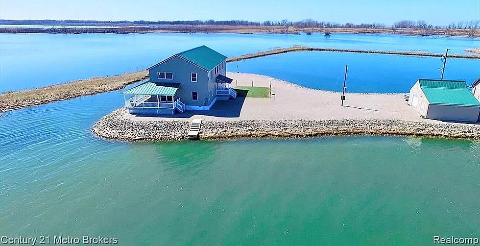 This Michigan Home Has A Private Lake View For Those Who Love To Fish