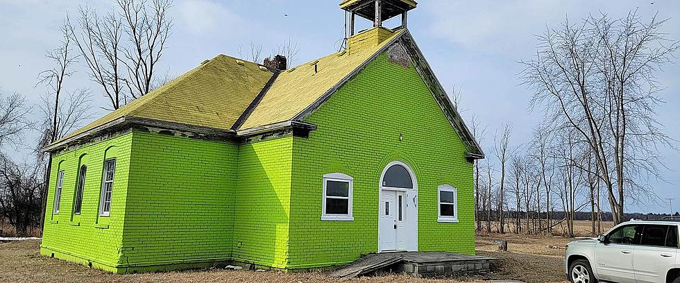 This Old Michigan School House Would Be Perfect For A Spartan Fan!