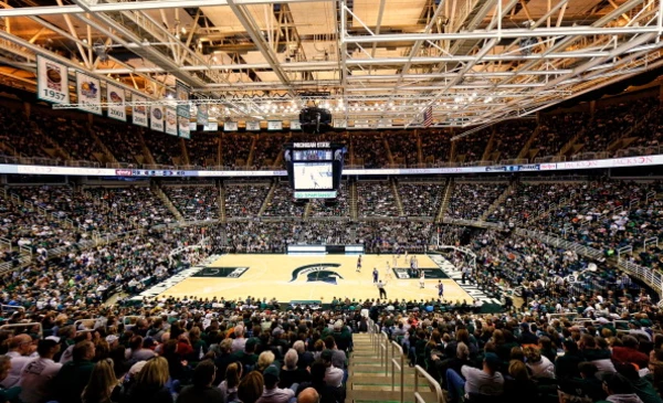 Pieces of MSU Basketball Court On Sale Today