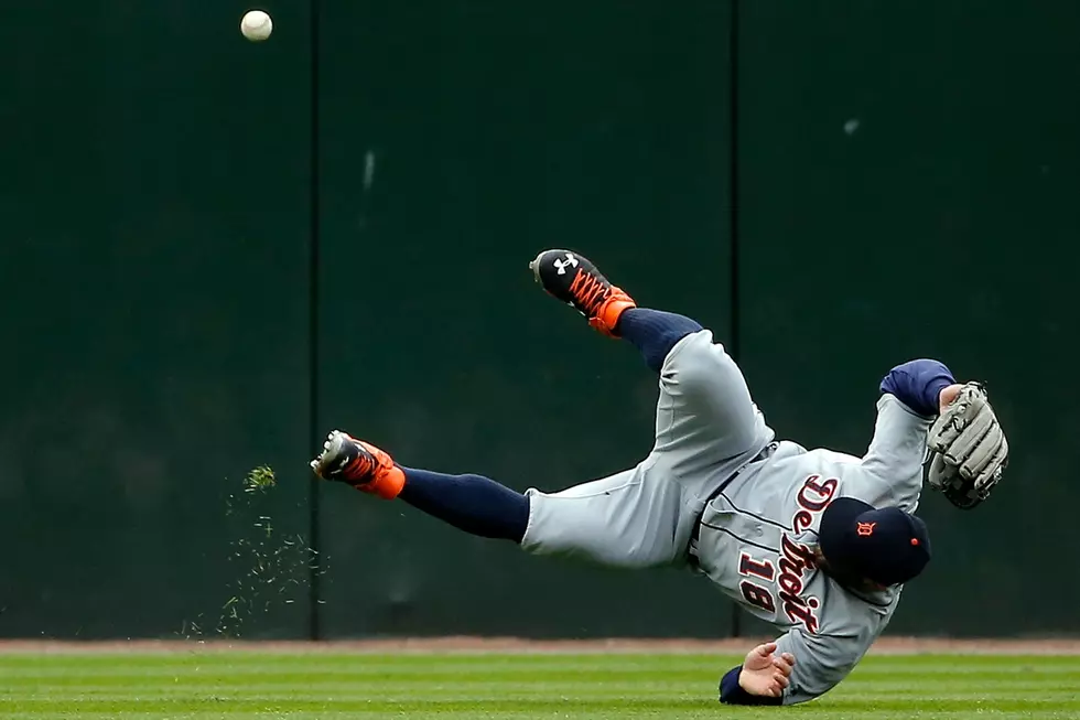 Tyler Collins Goes Full Joe Nathan at Comerica Park