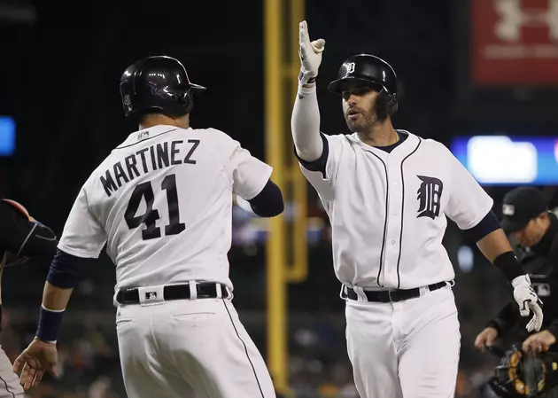 J.D. Martinez Homers in Rehab Game