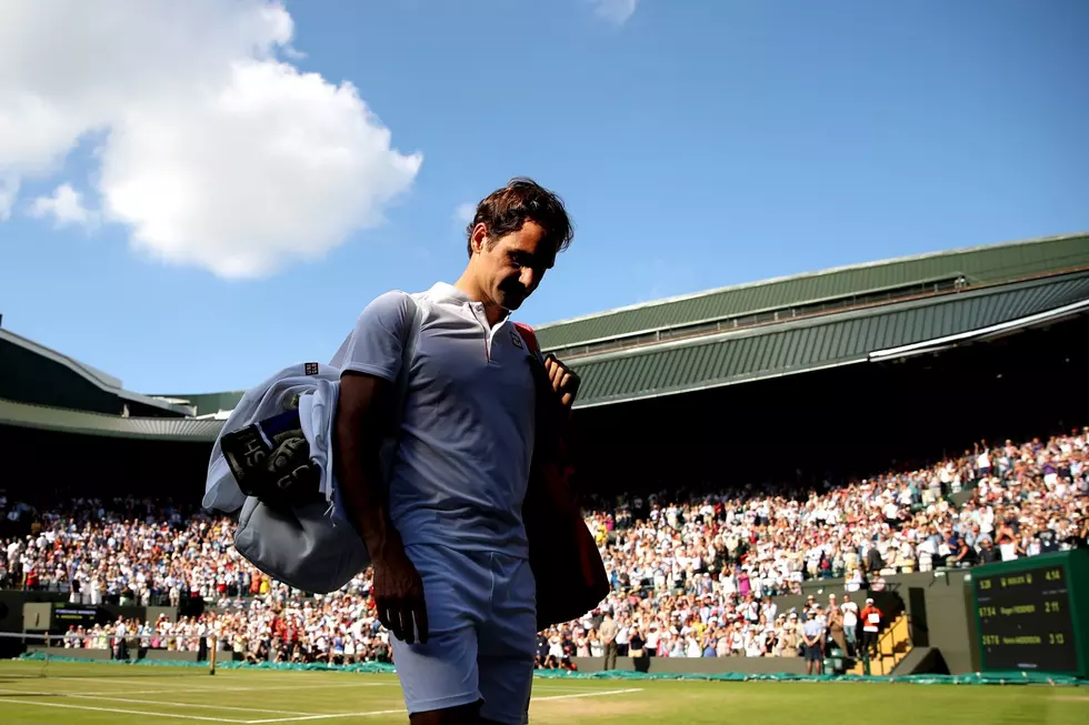 8-Time Champ Federer Upset At Wimbledon