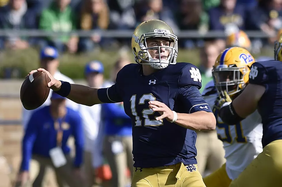 Notre Dame QB Book Out For FSU Game