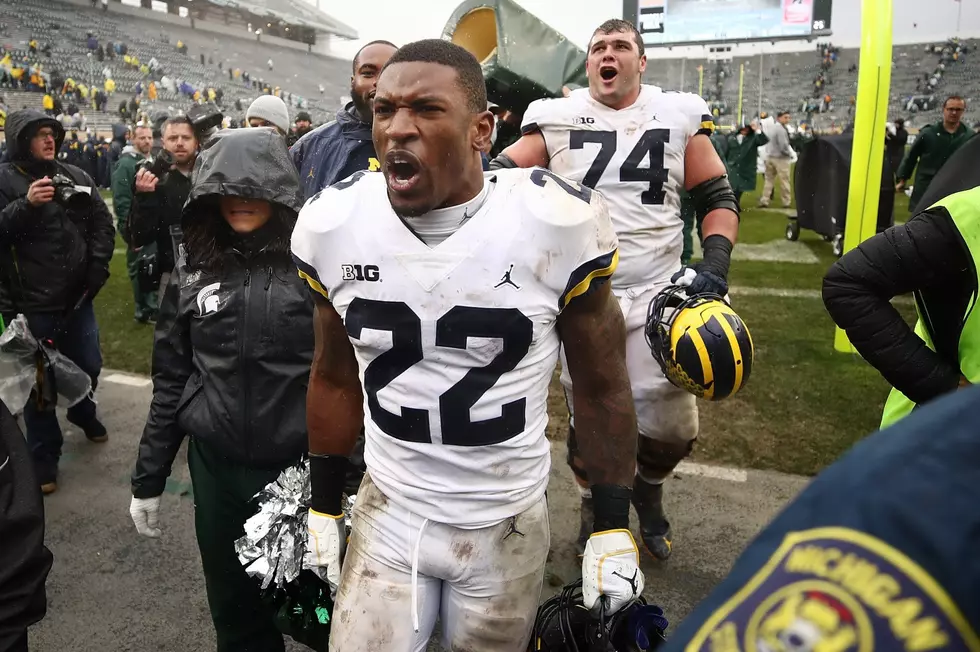 U-M RB Higdon Skipping Peach Bowl