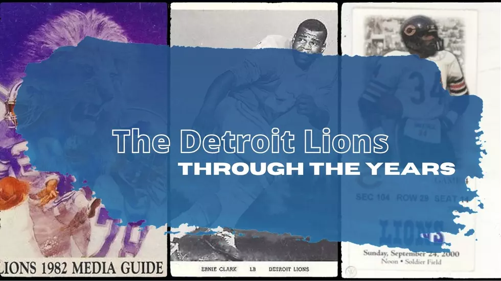 Look At The Detroit Lions Throughout The Years With Collector Items