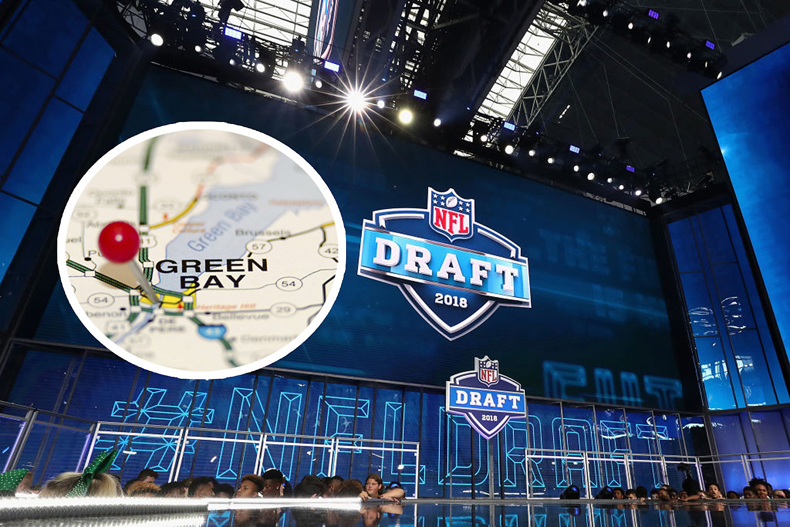 Green Bay is one of three finalists to host the 2024 NFL Draft