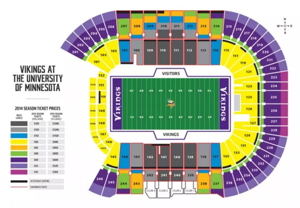 Single Game Tickets for Minnesota Vikings Going on Sale