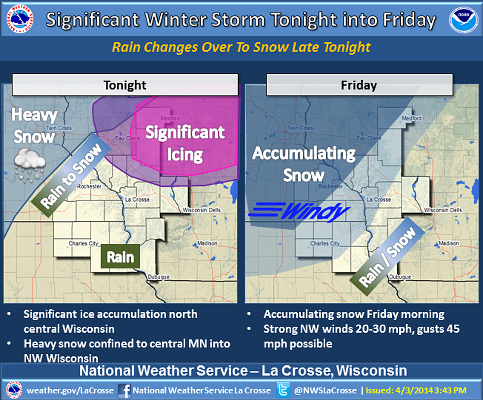 Winter Weather Advisory For SE MN; Storm Warning For Much of MN
