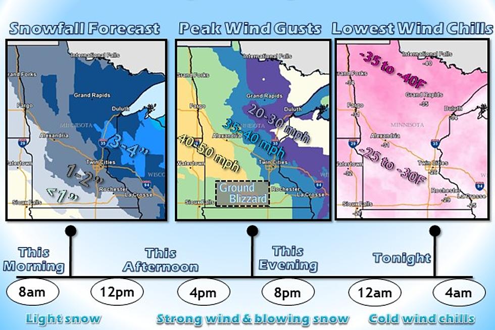 Blizzard Warning Expanded to Include Rochester (UPDATE)