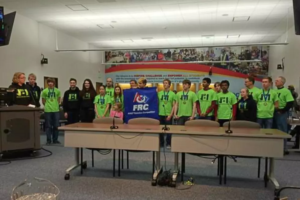 School Board Recognizes Local Robotics Team