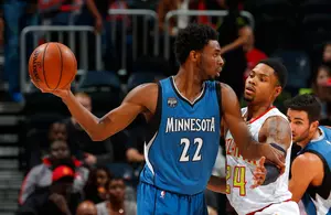 Timberwolves blow 34-point lead, recover to beat Hawks