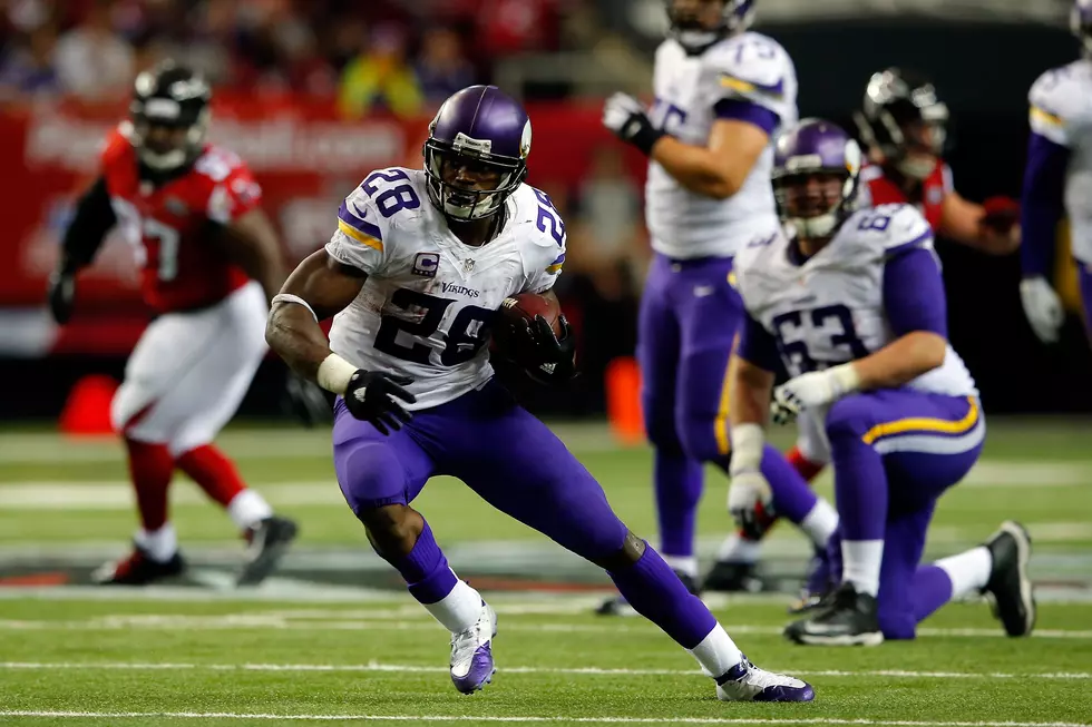 Peterson Runs For 2 TDs; Vikings Beat Falcons 20-10