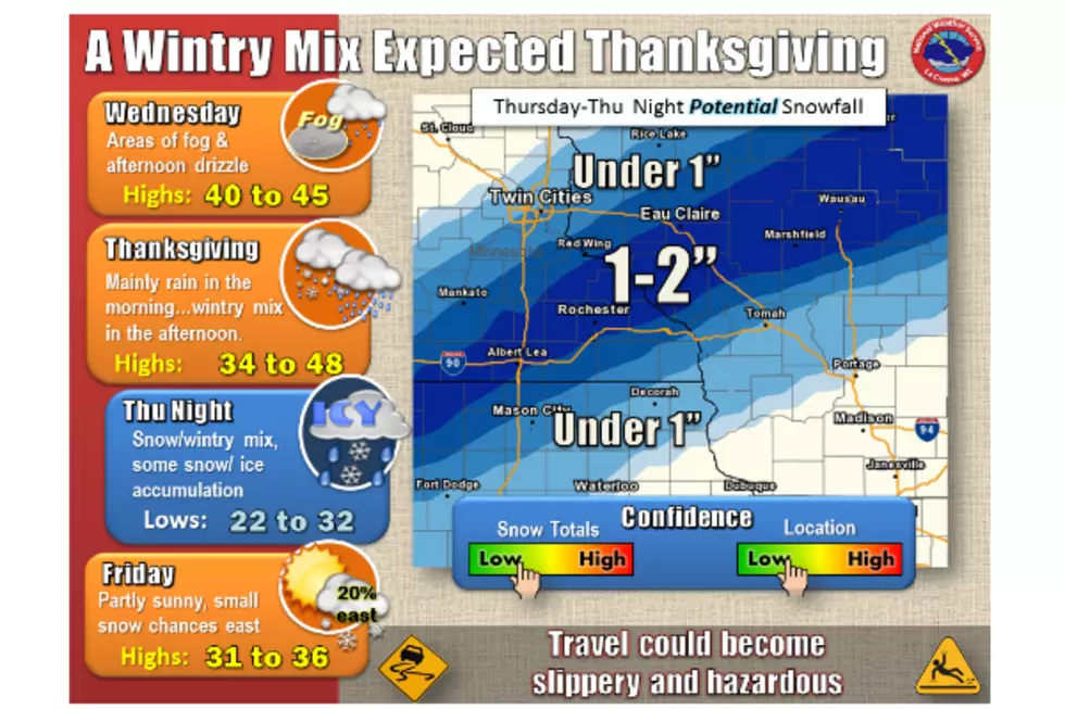 Dicey Travel Conditions Possible Thursday