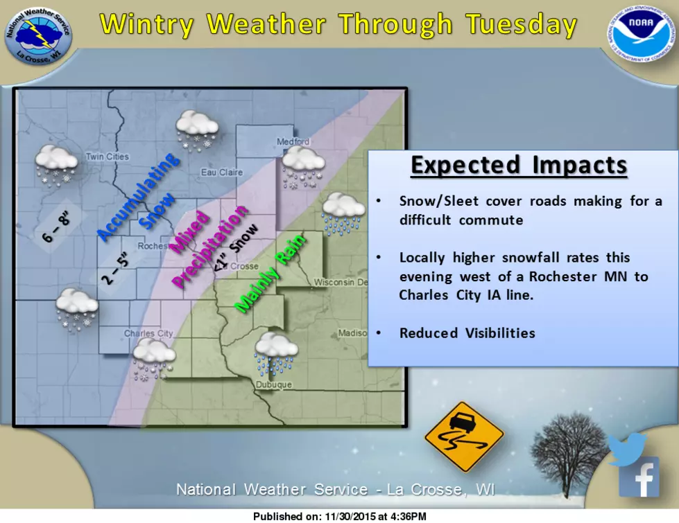 Sloppy Storm Affecting Region