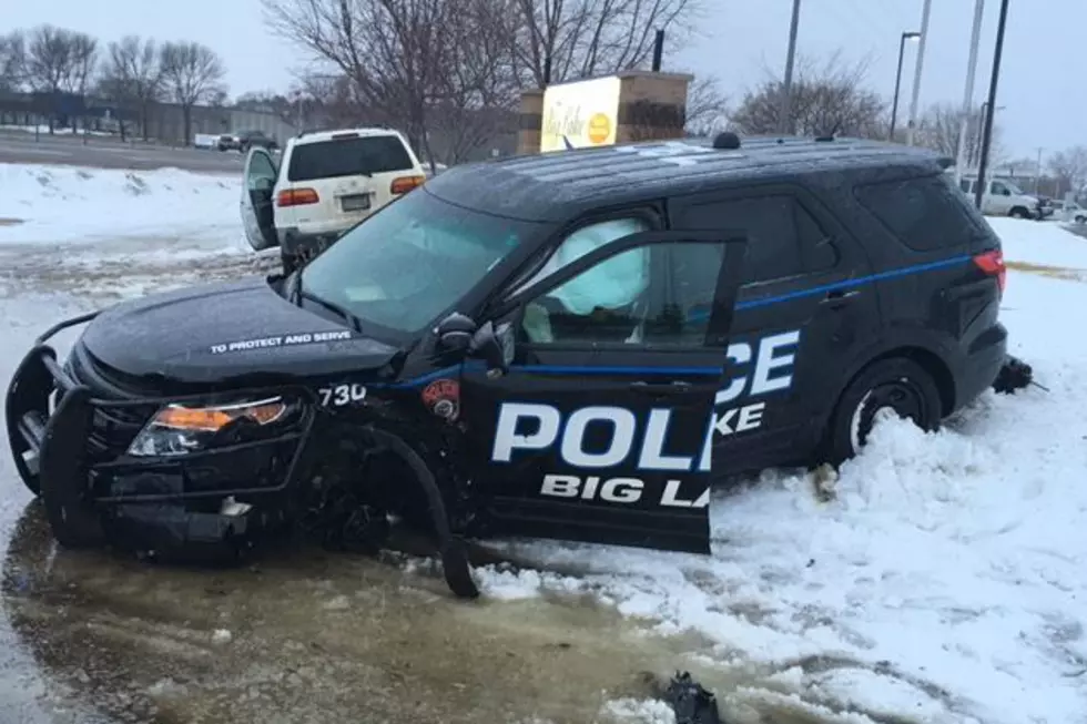Iowa Man Charged After Crash With Police Vehicle