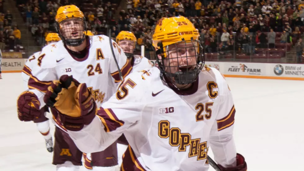 Two Gophers Win Big Ten Hockey Awards