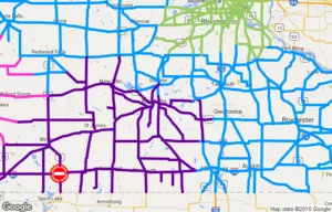 Blizzard Conditions in Parts of Southern Minnesota