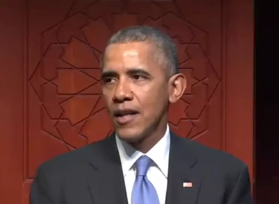 President Obama Visits Baltimore Mosque